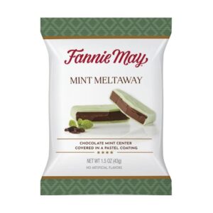 Fannie May Chocolate Mint Meltaways 1.5oz 12ct